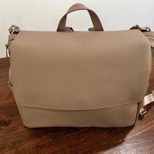 EUC Mina Baie Winnie Midi Diaper Bag in Sand
